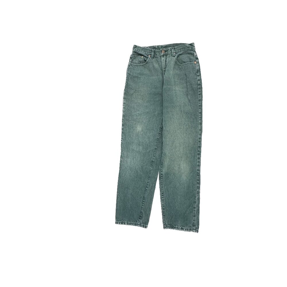 Vintage Lee Straight Leg Women's‎ size 11 Green Denim Jeans